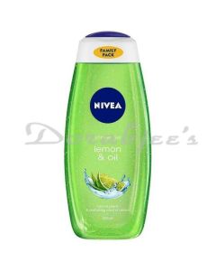 NIVEA SHOWER GEL LEMON & OIL 500ML