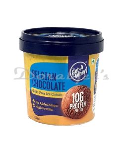 GET A WHEY ICE CREAM  BELGIAN CHOCO 125 ML