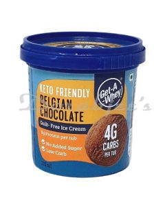 GET A WHEY ICE CREAM  KETO BELGIAN 125ML