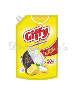GIFFY DISH WASH LIIQ UID YELLOW 900ML