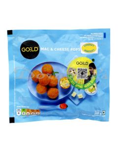 GOELD FROZEN PLANT BASED MAC & CHEESE POPS 200G