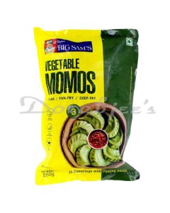 BIG SAMS FROZEN VEGETABLE MOMOS 500G