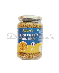 ABBIES WHOLE GRAIN MUSTARD 350G