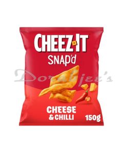 CHEEZ IT SNAPD CHEESE CHILLI BAKED SNACK 150G