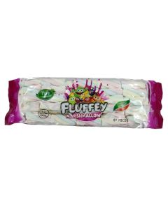 FLUFFEY MARSHMALLOW  HEARTS CANDY VEG 140G