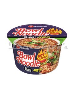 NONGSHIM BOWL NOODLE SOUP HOT & SPICY 100G