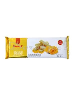 KRAVOUR DELICIOUS MANGO WAFER BISCUITS 100G