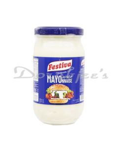 FESTIVA MAYONNAISE GLASS BOTTLE 237ML