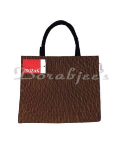 PROZAK BAGS RIBBED PATTERN BROAD BAG MEDIUM SIZE
