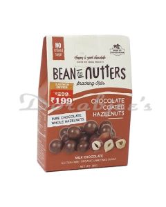 BEAN TO  BARK NUTTERS MILK CHOCOLATE HAZELNUT 80G