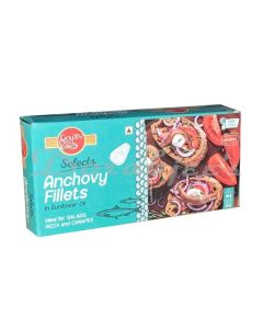 GOLDEN PRIZE ANCHOVY FILLETS IN SUNFLOWER OIL 48G