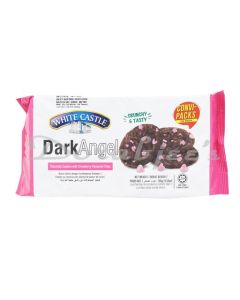 WHITE CASTLE DARK ANGEL CHOCOLATE COOKIES W STRAWBERRY CHIPS100