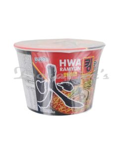 PALDO HWA RAMYUM  EXTRA HOT AND SPICY NOODLES BOWL 110G
