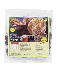 ROSHNEE BAJRA PAPAD MINS 100G