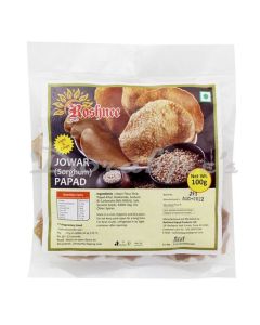 ROSHNEE JOWAR PAPAD MINS 100G