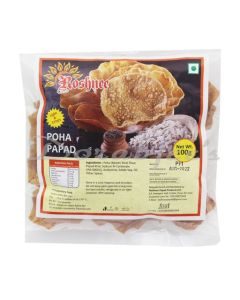 ROSHNEE POHA PAPAD MINIS 100G