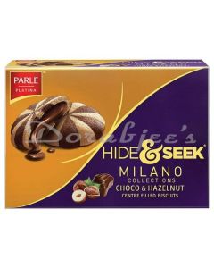 PARLE HIDE AND  SEEK MILANO CHOCOLATE AND HAZELNUT 120G