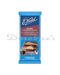 E WEDEL CHOCOLATE DARK WITH EXPRESSO 100G