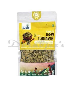 YOGIK ROOTS ORGANIC SPICES GREEN CARDAMOM 100G