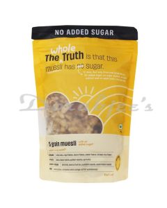 THE WHOLE TRUTH NO ADDED SUGAR 5 GRAIN MUESLI 350G