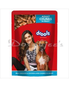DROOLS DOG FOOD ADULT CHICKEN GRAVY 150G
