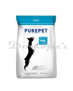 PUREPET CHICKEN AND VEG ADULT DOG FOOD 7K