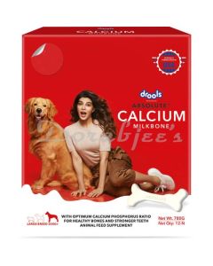 DROOLS DOG FOOD ABSOLUTE CALCIUM MILK BONE 1P
