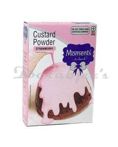 MOMENTS CUSTARD STRAWBERRY 100G