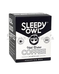SLEEPY OWL FILTER COFFEE  HOT BREW ASSORTED 10P 125G