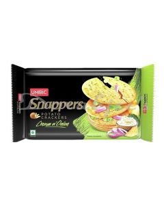 UNIBIC SNAPPER POTATO CRACKER CREAM N ONION 50% 300G