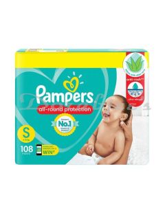 PAMPERS ALL-ROUND PROTECTION PANTS S 108 COUNT 4 - 8 KG