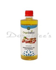 ORGASATVA ORGANIC COLD PRESSED GROUNDNUT OIL 500ML