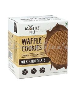 WAFFLE MILL COOKIES MILK CHOCOLATE 175G