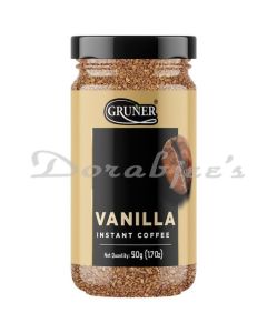 GRUNER INSTANT COFFEE VANILA 50G