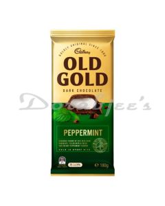 CADBURY CHOCOLATE  OLD GOLD PEPPERMINT  CHOCOLATE 180G