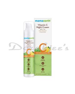 MAMAEARTH VITAMIN C NIGHT CREAM FOR WOMEN WITH VITAMIN C & GOTU KOLA 50G