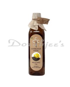 CONSCIOUS FOODS ORGANIC MUSTARD OIL 1 LITER