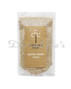 CONSCIOUS FOODS ORGANIC WHITE QUINOA SEEDS  340G