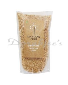 CONSCIOUS FOODS ORGANIC PIGEON PEA TUVAR TOOR DAL 1KG