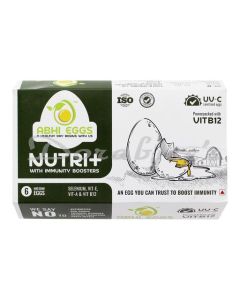 ABHI EGGS NUTRI PLUS  PACK OF 6