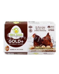 ABHI EGGS GOLD  PACK OF 6