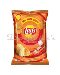 LAYS POTATO CHIPS WEST  INDIES HOT AND  SWEET CHILLI 73G