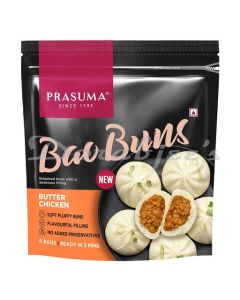 PRASUMA FROZEN BAO BUN BUTTER CHICKEN  300G