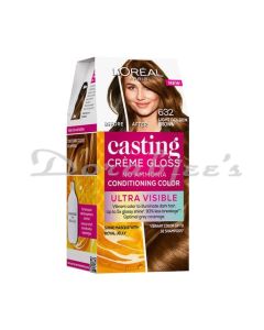 LOREAL CASTING CREME GLOSS ULTRA VISIBLE HAIR COLOR  6.32
