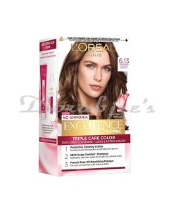 LOREAL EXCELLENCE CREME HAIR COLOR  6.13 GOLDEN BROWN