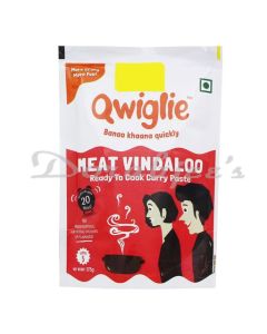 QWIGLIE READY TO COOK PASTE MEAT VINDALOO 175G