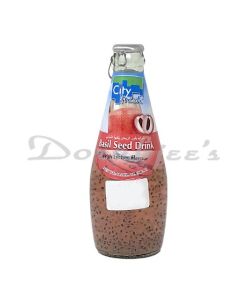 CITY FRESH BASIL SEED DRINK LYCHEE 300