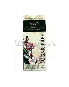 ZEVIC STEVIA SUGAR FREE ROASTED ALMOND CH  40G