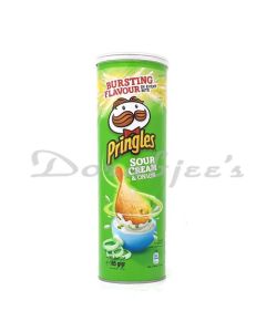 PRINGLES SOUR CREAM ONION POTATO CHIPS 165G