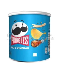 PRINGLES SALT AND VINEGAR POTATO CHIPS 40 G